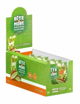 BİTE MORE PROTEİN PANCAKE (50 GR) - 12 ADET ANTEP FISTIK AROMALI