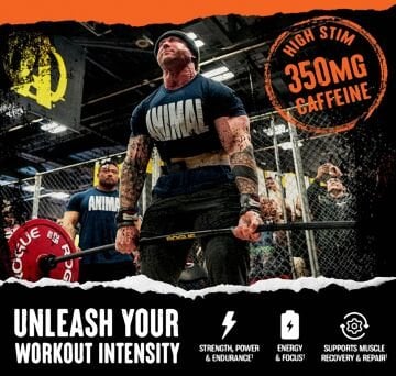 Universal Animal Fury Pre Workout 322 Gr Yeşil Elma Aromalı