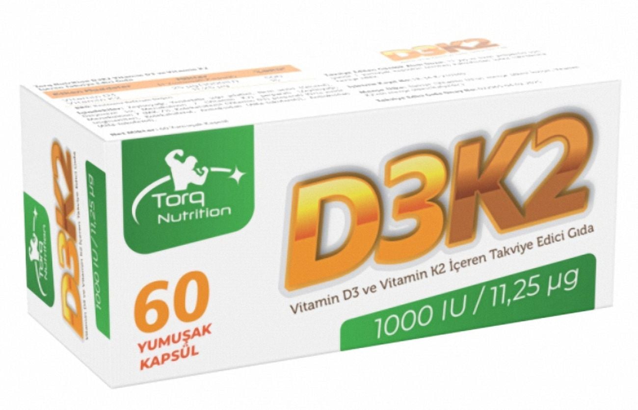 D3K2 (1000 IU / 11,25 mcg) 60 Yumuşak Kapsül