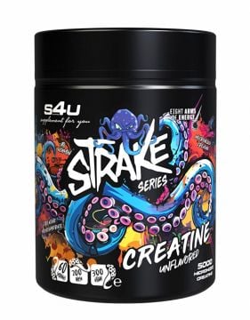 S4U Strike Series Creatine 300g - Aromasız Mikronize Kreatin