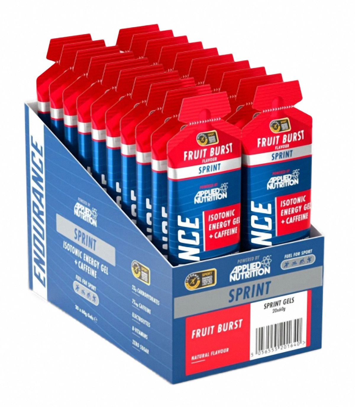 Applied Endurance Sprint Energy Gel Caffeine 60 gr Energy Burst 20 Adet