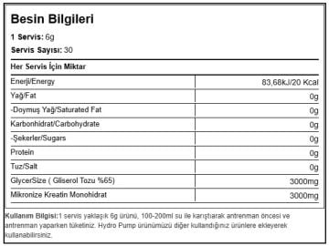 Bigjoy Hydro Pump Glycerol 180g