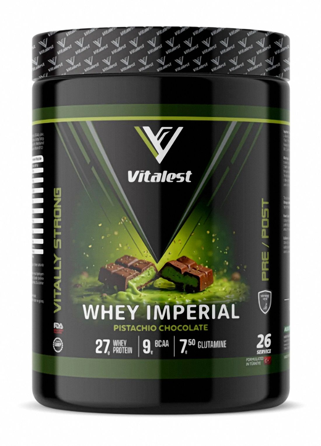 VİTALEST WHEY IMPERIAL 988GR. - FISTIKLI ÇİKOLATA