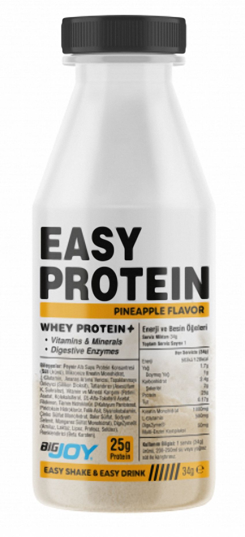 Bigjoy Easy Protein 34*12 Adet ANANAS AROMALI