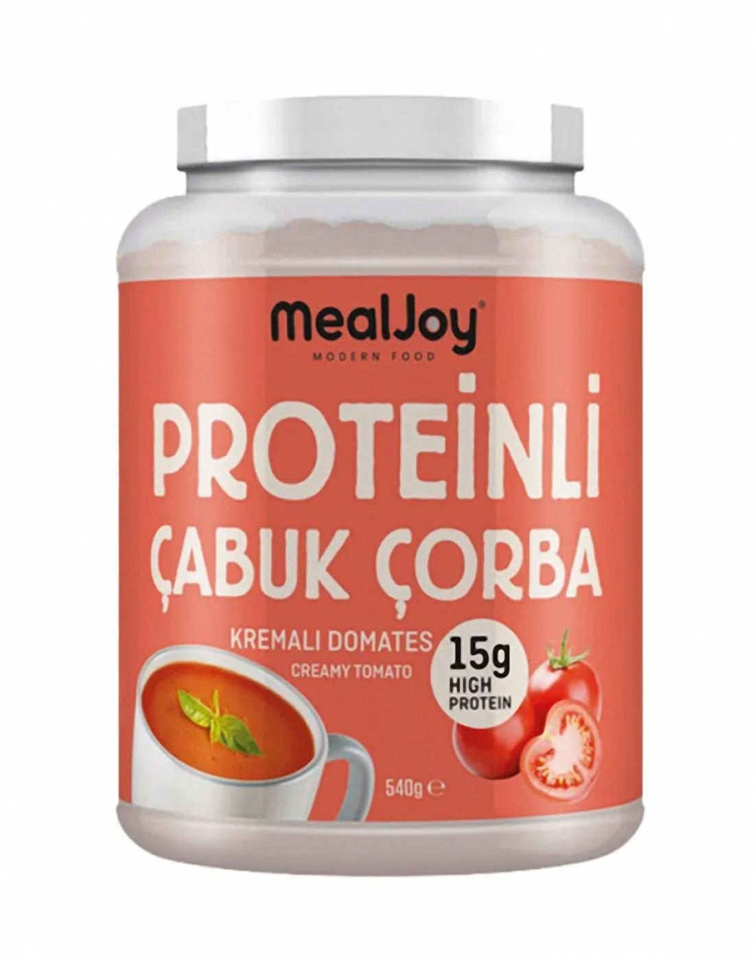 MealJoy Proteinli Çabuk Çorba KREMALI DOMATES 465g