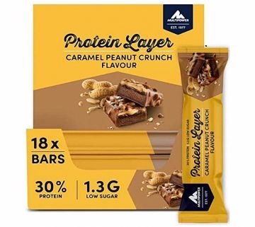 Multipower Protein Layer 50 Gr 18 Adet YER FISTIĞI KARAMEL Aromalı