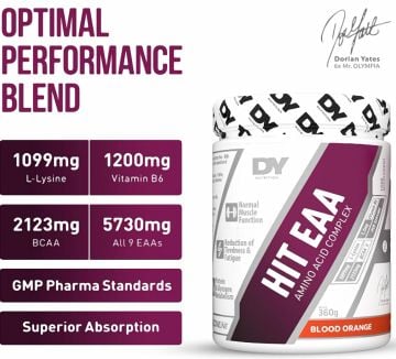 Dy Nutrition Hit Eaa Amino Acid Complex Kan Portakalı 360 gr