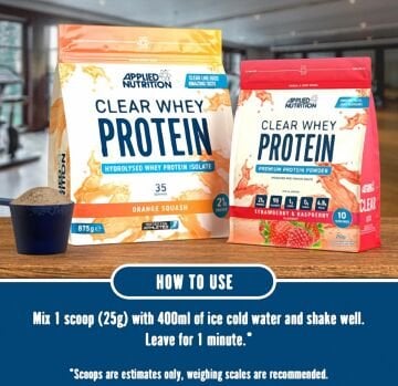 Applied Nutrition Clear Whey Isolate Strawberry & Raspberry Aromalı