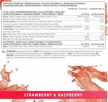 Applied Nutrition Clear Whey Isolate Strawberry & Raspberry Aromalı