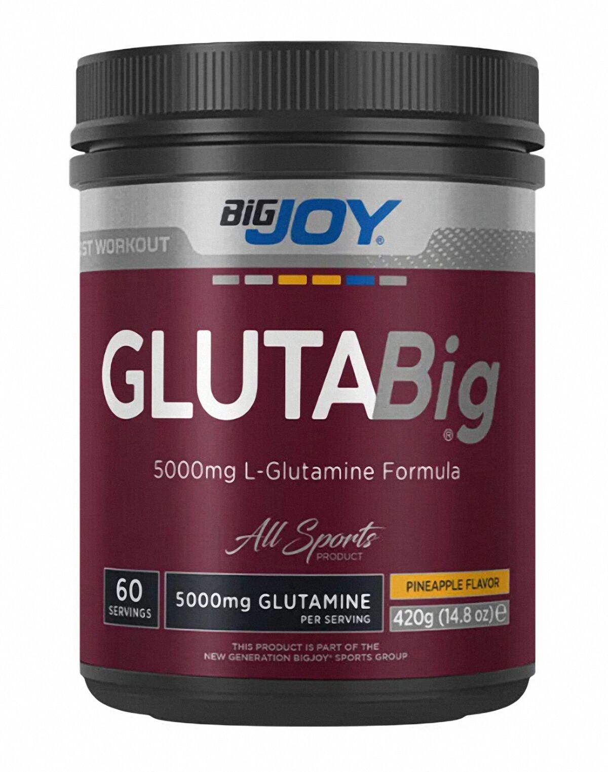 Big Joy Gluta Big % 100 Glutamine Powder 420 Gr