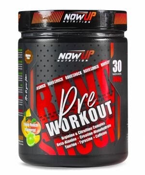 Nowup Nutrition Ravo Shock – Pre-Workout 360 gr. | Karışık Meyve Aromalı