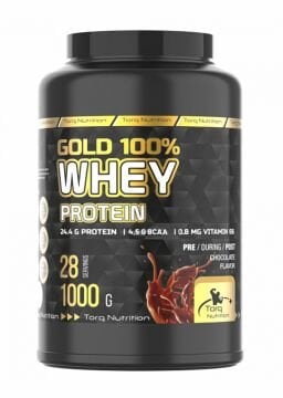 Torq GOLD %100 Whey Protein Tozu Çikolata 1000 Gr - 28 Servis