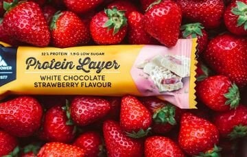 Multipower Protein Layer 50 Gr 18 Adet BEYAZ ÇİKOLARA ÇİLEK Aromalı