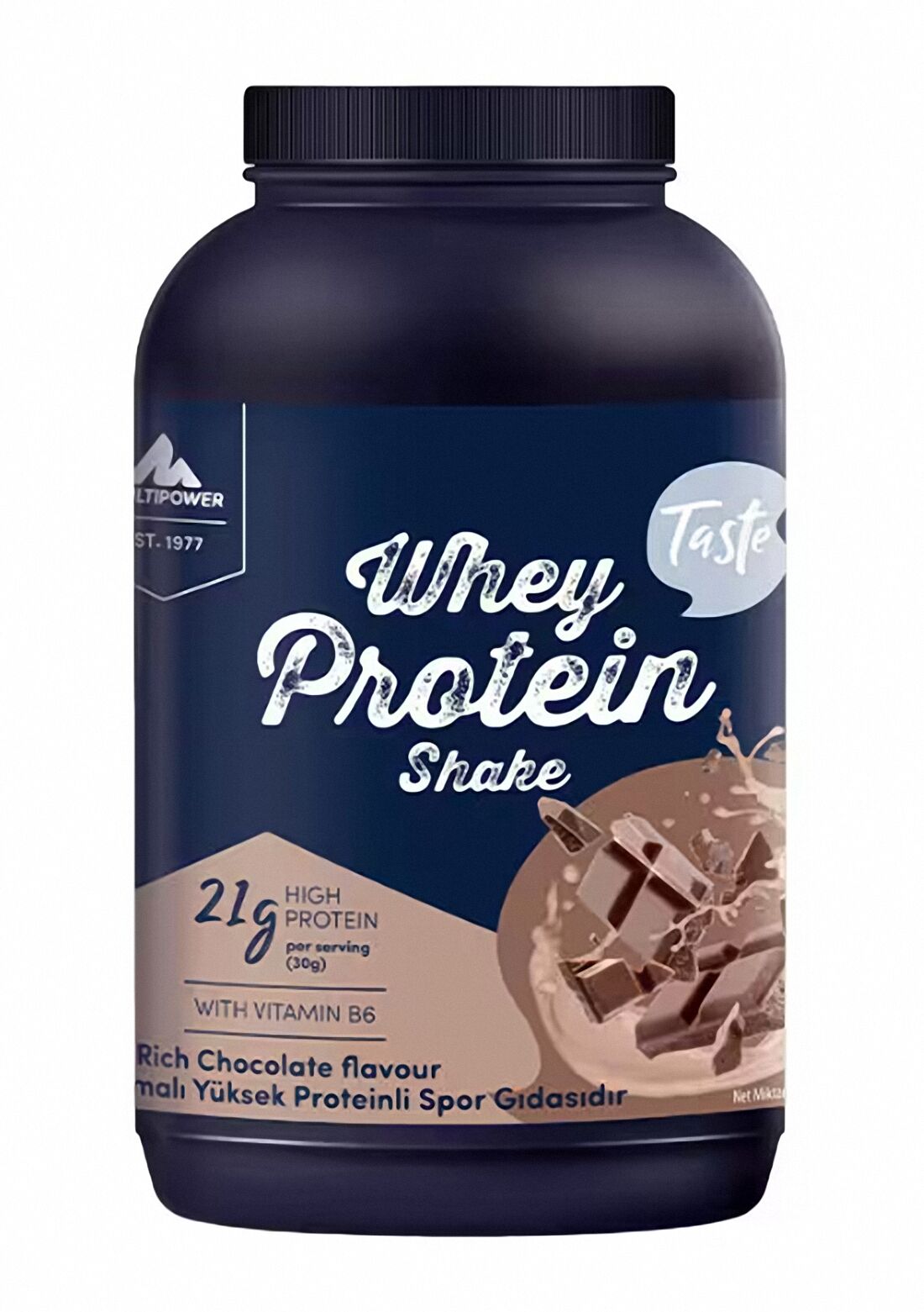 Multipower Whey Protein Shake 900 Gr ÇİKOLATA Aromalı