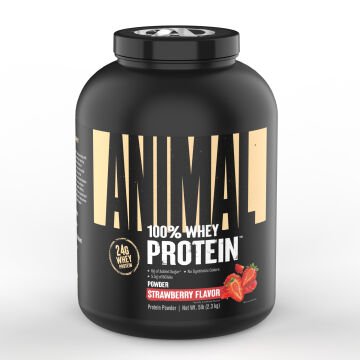 Universal Animal 100% Whey Protein ÇİLEK Aromalı 2,3 kg