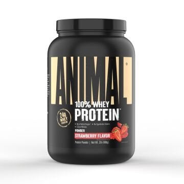 Universal Animal 100% Whey Protein ÇİLEK Aromalı 908 gr