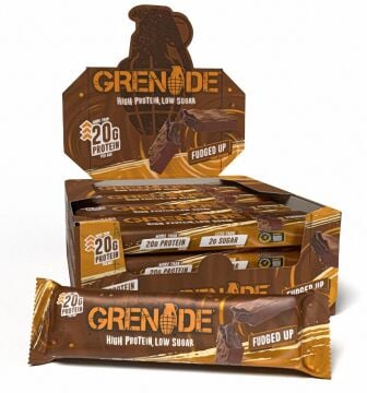 Grenade High Protein, Low Sugar Bar - Fudged Up, 12 x 60 gr