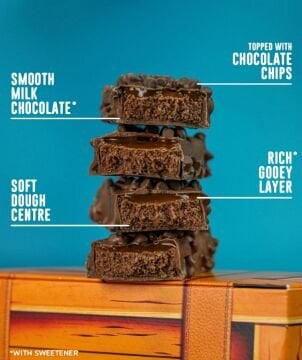 Grenade High Protein, Low Sugar Bar - Chocolate Chip Salted Caramel, 12 x 60 gr