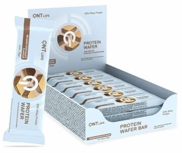 Qnt Protein WAFER BELÇİKA ÇİKOLATASI Aromalı 12x35 gr