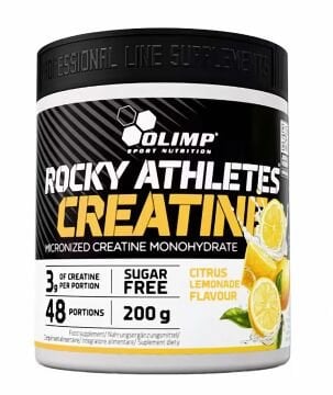 Olimp Rocky Athletes Creatine 200 Gr LİMON Aromalı