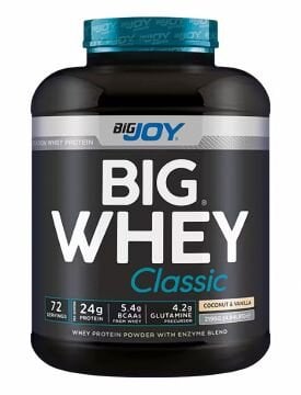 Big Joy Big Whey Classic Whey Protein 2376 Gr Vanilya Hindistan Cevizi