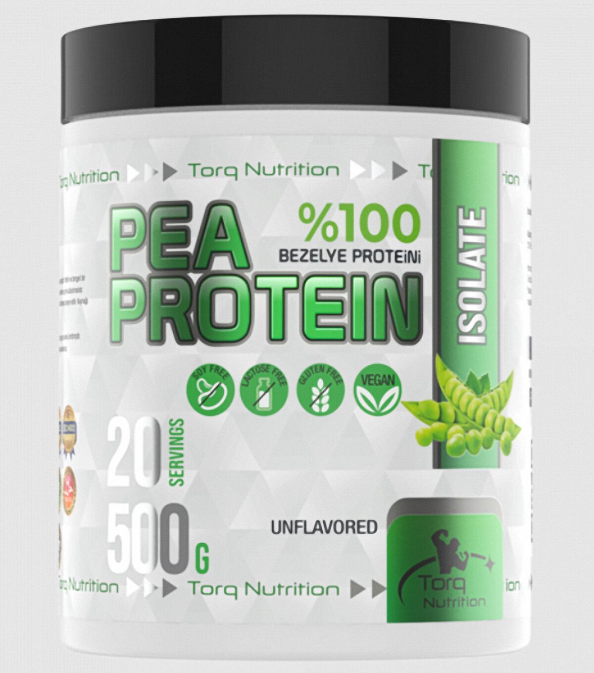 Pea Protein %100 Bezelye Proteini Aromasız 500 Gr - 20 Servis