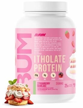 RAW Whey Protein Isolate ÇİLEK Aromalı 775 gr 25 servis