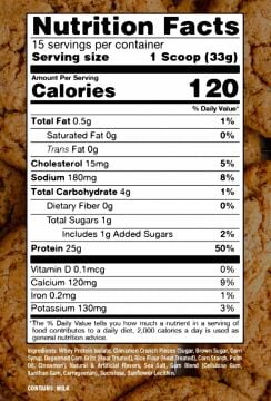 RAW Whey Protein Isolate VANİLYA OATMEAL KURABİYE Aromalı 775 gr 25 servis