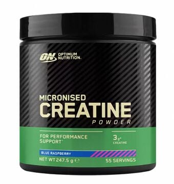 Optimum Micronized Creatine Powder 247.5 Gr BLUE RASSBERRY Aromalı