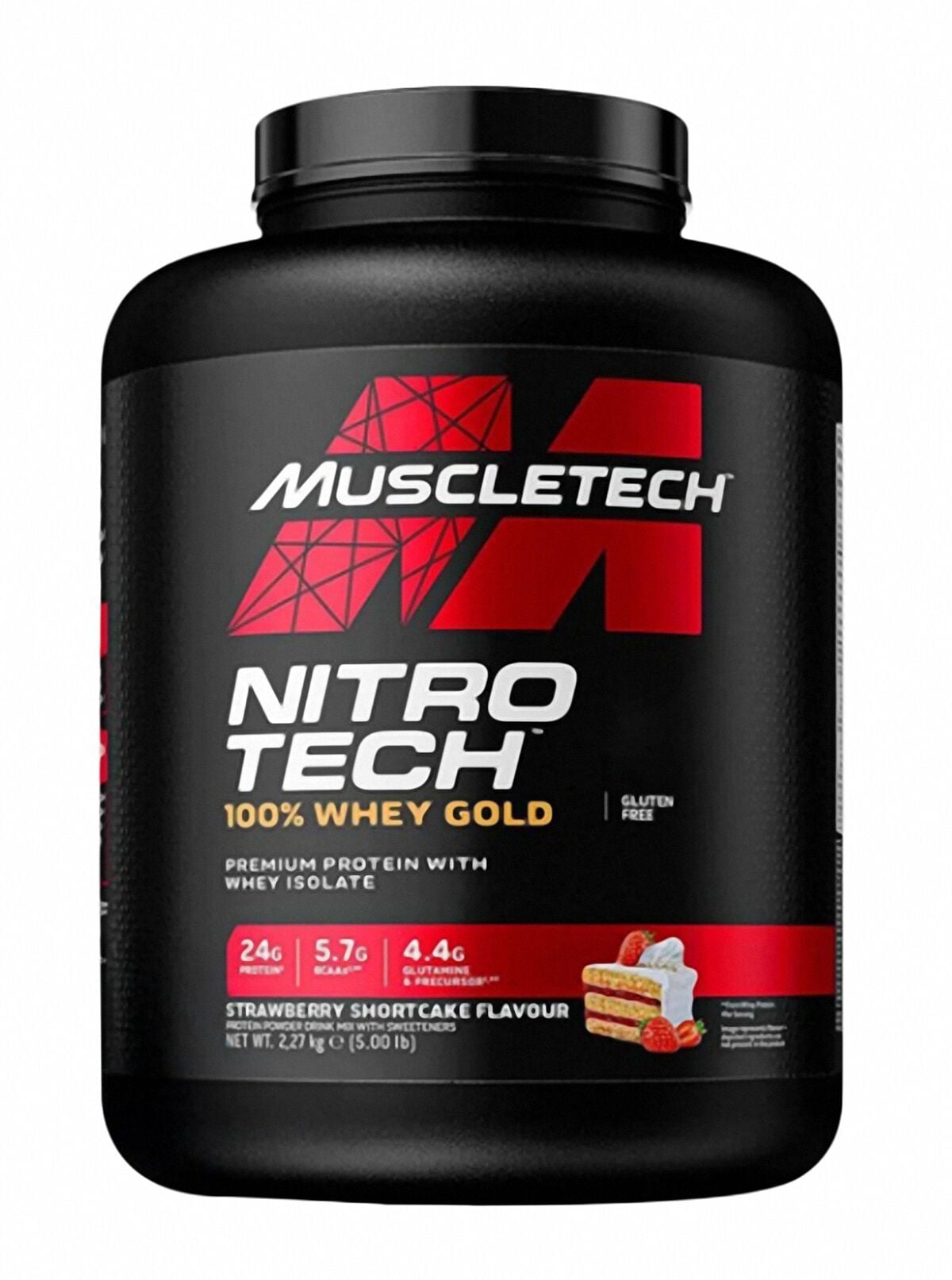 Muscletech Nitro-Tech %100 Whey Gold Protein 2240 Gr Çilek