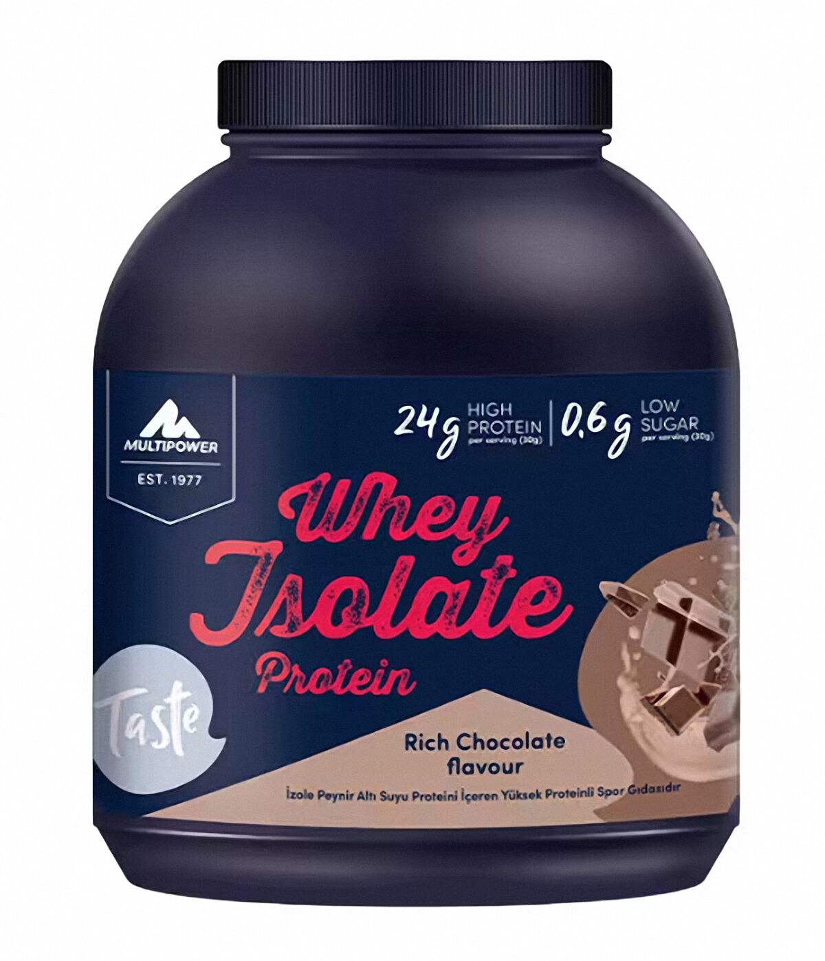 Multipower %100 Whey Isolate Protein 2000 Gr ÇİKOLATA Aromalı
