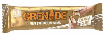 Grenade High Protein, Low Sugar Bar - Caramel Chaos, 12 x 60 gr