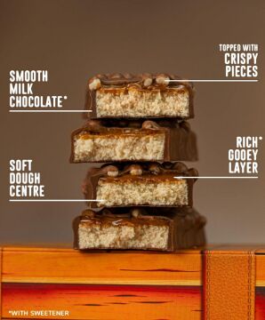 Grenade High Protein, Low Sugar Bar - Caramel Chaos, 12 x 60 gr