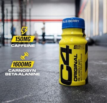 C4 Original Pre Workout Millions Çilek Aromalı Shots 12 x 60ml