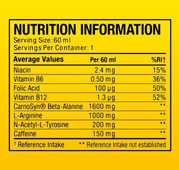 C4 Original Pre Workout Millions Çilek Aromalı Shots 12 x 60ml