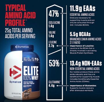 DYMATIZE Elit Whey Protein Rich Choco 2,17 KG