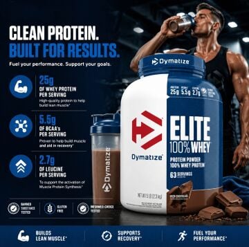 DYMATIZE Elit Whey Protein Rich Choco 2,17 KG