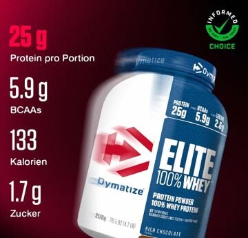DYMATIZE Elit Whey Protein Rich Choco 2,17 KG