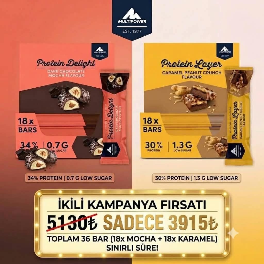 Multipower Protein Delight 35 Gr + Protein Layer 50 Gr