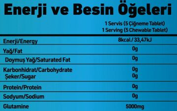 GRIMSUPPS GLUTAMINE 150 CHEWABLE TABLETS