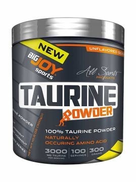 BIGJOY Taurine Powder - 300Gr - 100 Servis