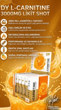 DY Nutrition L-Carnitine L-Tartrate 25 ml - Liquid