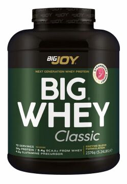 Big Joy Big Whey Classic Whey Protein 2376 Gr Çilek