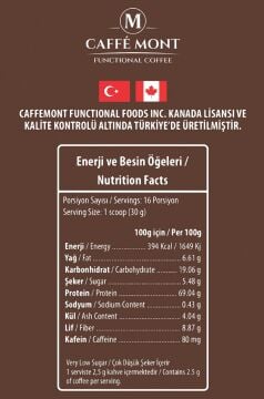 PROTEIN COFFEE MOCHA 480 gr 16 servis