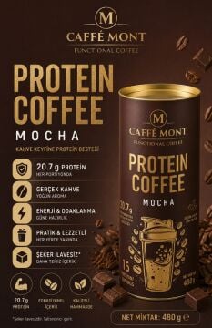 PROTEIN COFFEE MOCHA 480 gr 16 servis