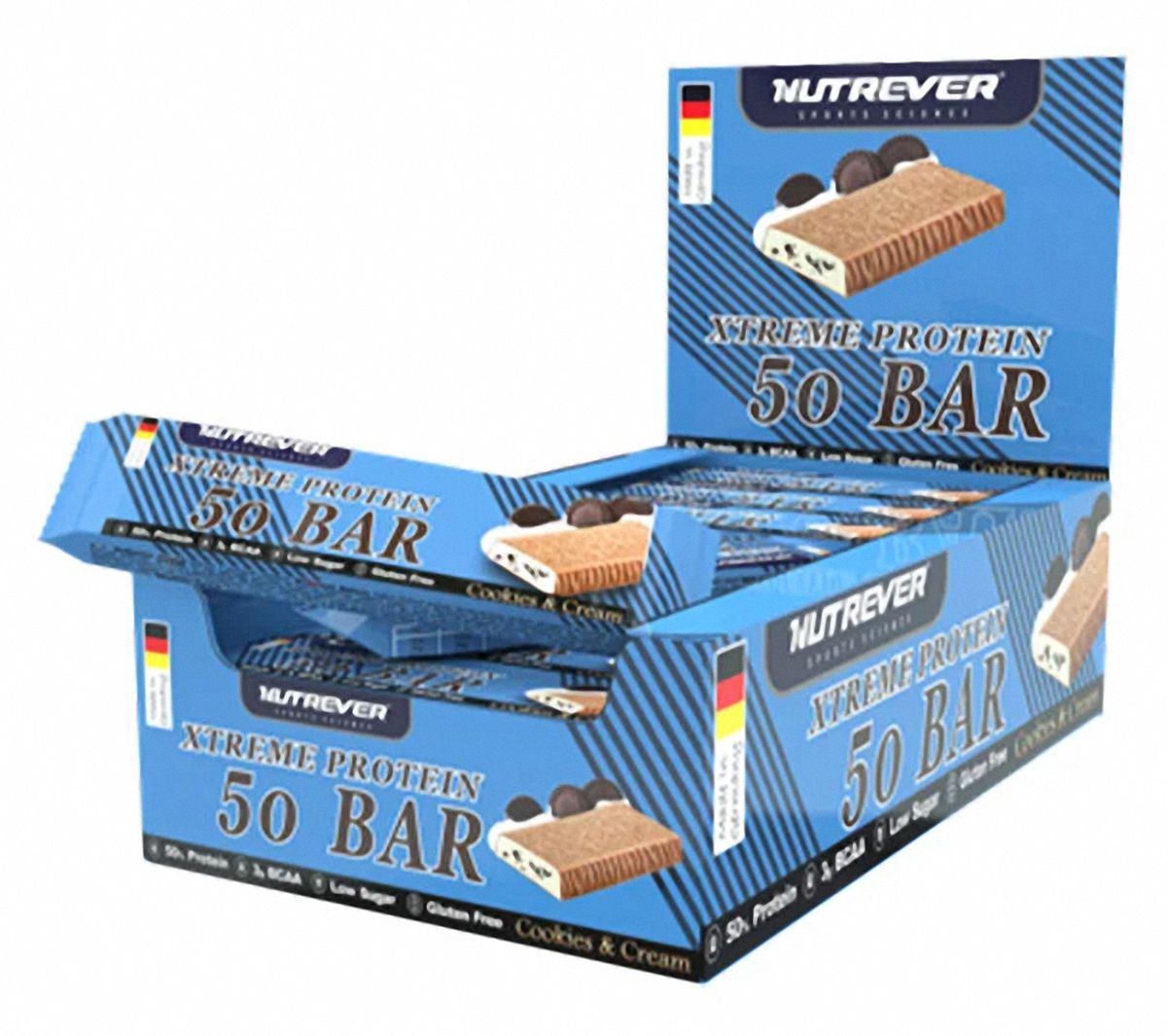 Nutrever Xtreme Protein Bar 50 Gr 24 Adet KURABİYE Aromalı