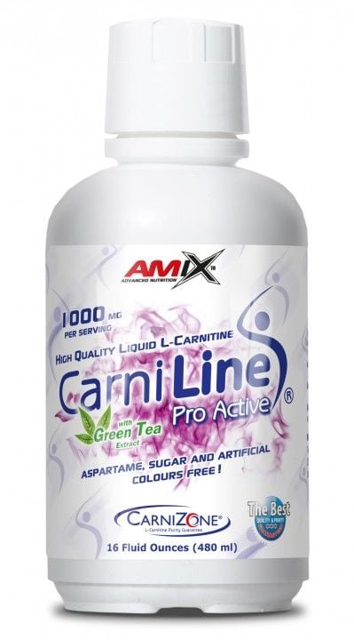 AMIX Carniline® Proactive L-Carnitine Liquid with Green Tea 480 ml