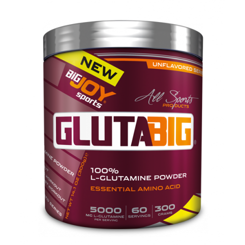 Big Joy Gluta Big %100 Glutamine Powder 300 Gr