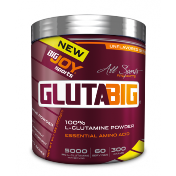 Big Joy Gluta Big %100 Glutamine Powder 300 Gr