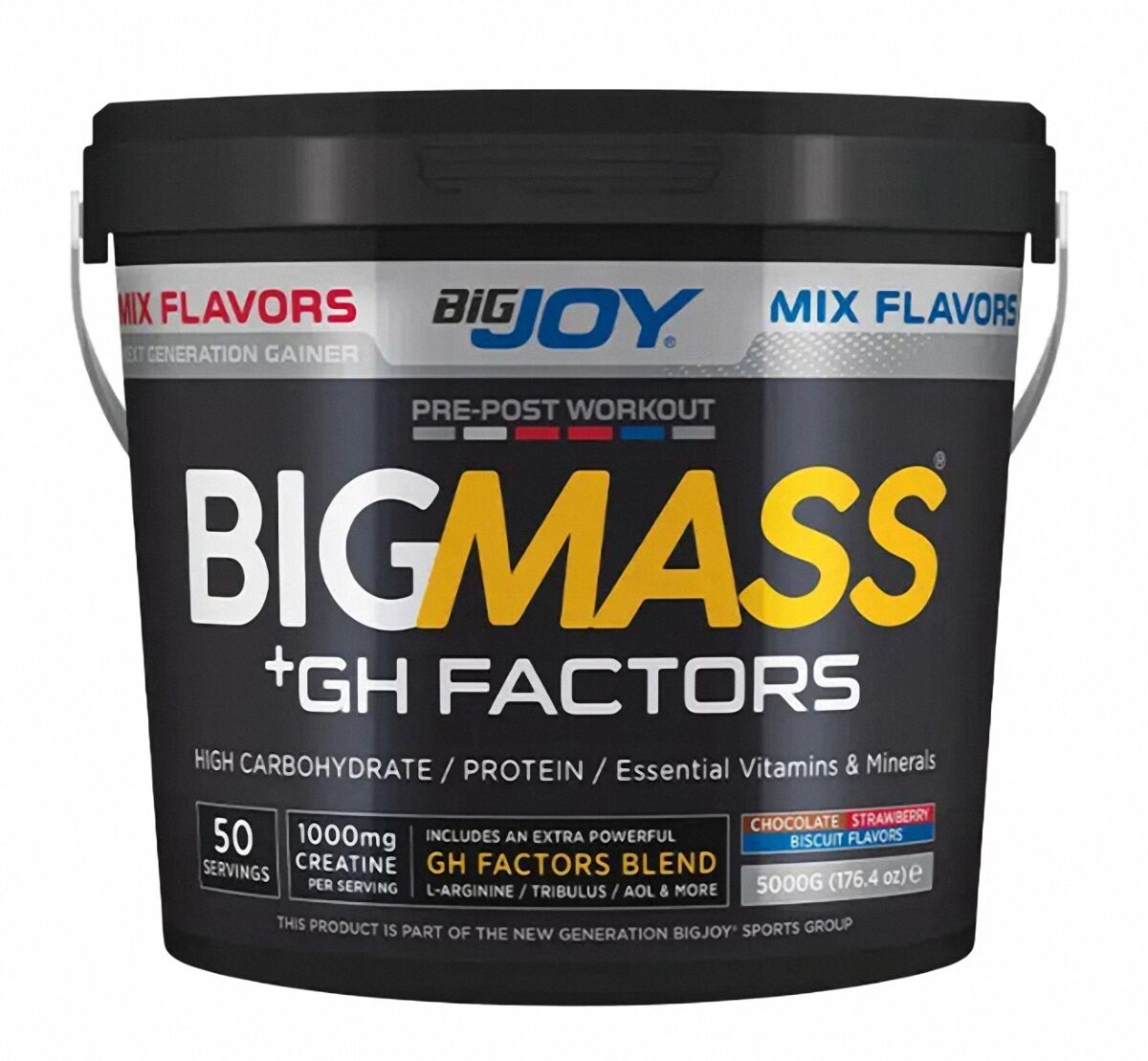 Big Joy Big Mass +GH Factors 5000 Gr Mix 3 Aroma